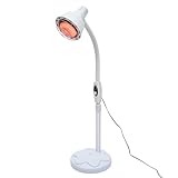 HOARLICN Rotlichtlampe Wärmelampe, 275W Infrarotlampe Infrarot-Wärmelampe 1.67m Länge Des mit Netzkabels Freie Temperatureinstellung für Privater Wohnsitz, Spa