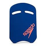 Speedo Unisex Erwachsene Kickboard Kickboard, Neonmandarine/Blaue Flamme, One Size