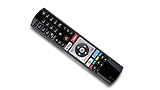 Dakana Ersatz Fernbedienung für Telefunken RC4318P / RC4318 Finlux Vestel Edenwood 4K Ultra HD mit YouTube Netflix Tasten Fernseher Receiver TV Remote Control vorkonfiguriert und sofort einsatzbereit