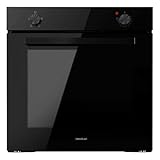 Cecotec Einbauofen Bolero Hexa C126000 Black A. 2800 W, 77 L Kapazität, 4 Funktionen, Steam Assist, Steam EasyClean, Cooling Fan, Triple Glass, Energieeffizienzklasse A, Innenbeleuchtung