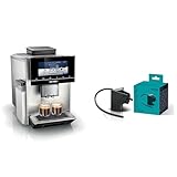 Siemens Kaffeevollautomat EQ900 TQ905D03, App-Steuerung & Milchbehälter-Adapter TZ70001, zur Nutzung externer Milchbehältnisse