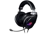 ASUS Gaming-Headset ROG Theta 7.1 | Ai Noise Cancelling Kopfhörer mit Mikrofon | ROG Heimkino-Grade 7.1 DAC und Aura Syn RGB-Beleuchtung, Schwarz