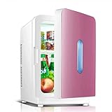 Mini Kühlschrank Mini Fridge Kleiner 20-liter-kühlschrank, Tragbarer Thermoelektrischer Kühler Und Wärmerer Gefrierschrank, Hautpflege-schreibtisch, Kleiner Kleiner Kühlschrank Für Kosmeti(Color:Rosa)