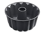 ORIGINAL KAISER Gugelhupfform La Forme Plus Ø24cm, Antihaft beschichtet, schwarz