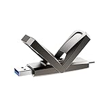 Netac US5 256GB Solid USB State Drive Externe tragbare USB SSD Typ-c und USB 3.2 Dual Interface Geschwindigkeit bis zu 550MB/s