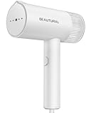 BEAUTURAL Dampfglätter, Faltbar 1000W Handdampfbügler 150ML Tank 1,9M Kabellänge Dampfbüste Kleidung Handheld Garment Steamer Mini Reise Dampfbügeleisen