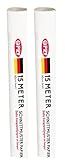 Schnittmusterpapier Breite 60cm 2 Rollen zu je 15 Meter - insgesamt 30 Meter - Schnittmuster Pauspapier Pauspapier