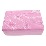 BESTonZON Yogablöcke Yoga Brick Blöcke Yoga Tanzblöcke Schaumstoff Rosa