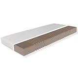 Sleepneo Matratze 160x200, Härtegrad H5, Höhe 18cm, 7 Zonen Kaltschaummatratze 160x200 cm, Antibakterieller Active Greenfirst Bezug ideal für Allergiker, waschbar mit 4-seitigem Reißverschluss