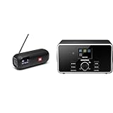 JBL Tuner 2 Radiorekorder in Schwarz – Tragbarer Bluetooth Lautsprecher mit MP3 & GRUNDIG DTR 4500 Digital Radio
