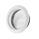 75 mm verstellbare ABS-Entlüftungsabdeckung, stromlinienförmiges Design für moderne Innenräume (75 mm)
