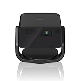 Epson EpiqVision EF-22B tragbarer Mini-Laserprojektor, Full-HD 1.080, 3LCD, 1.000 Lumen, bis zu 150-Zoll-Projektionsfläche, Bluetooth-Lautsprecher, Chromecast, Google TV, Standfuß, schwarz