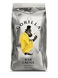 Joerges Kaffee ganze Bohnen Espresso Gorilla Bar Crema, 1 kg