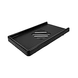Uonlytech Computer-Host-Halterung Für Computerständer Einstellbar Turm CPU-ständer Unter Dem Schreibtisch Stand Ergonomisch Laptop -Riser Plastik Black