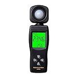 DOITOOL Illuminometer Luxmeter Pflanzen Fotometer digital leichtes Messwerkzeug tragbares Spektrometer leichte Messgeräte tragbares Photometer Messgerät Photometer Plastik Black