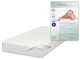 Allsana Allergiker Matratzenbezug 90x200x24 cm | Allergie Bettwäsche | Anti Milben Encasing | Milbenschutz für Hausstauballergiker | Zwischenbezug für die Matratze | TÜV geprüft