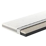 Topper Memory 11cm - H3 - Visco Matratzentopper wendbar - sanfte Massagewirkung, 7 Zonen, für alle Matratzen & Betten geeignet von Lunea Möbel (180x200 cm)