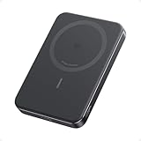 Anker MagGo Powerbank, Ultra-schlankes 10.000mAh magnetisches Akkupack, Qi2-zertifiziert, portabel, 15W Ultra-schnelles MagSafe-kompatibles Ladegerät, ergonomisches Design, nur für iPhone 16/15/14/13