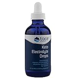 Trace Minerals | Keto-Elektrolyttropfen | Vollspektrum-Elektrolyte zur Vermeidung von Dehydrierung, Muskelkrämpfen, Keto-Grippe und Elektrolytstörungen | Glutenfrei, Veganer | 24 Portionen (118 ml)