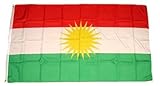 Fahne/Flagge Kurdistan 60 x 90 cm
