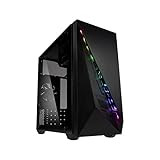 KOLINK Inspire K2 Micro-ATX Gehäuse Computergehäuse RGB, PC Hülle, PC Gehäuse Glas, Mini ATX PC Case, PC Gehäuse Klein, Computer Gehäuse Gaming