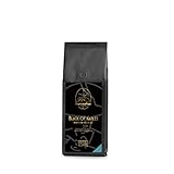 Espressopapà BLACK OF NAPLES Espresso Napoletano - extrem intensiver und cremig - sehr geringer Säuregehalt -100 Prozent Robusta Gemahlener Kaffee 250g