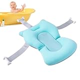 Faltbare Babybadewanne - Baby Bad Essentials Stuhl - Babybad Sitz Mit 5 Sicherheitsbetreuung Ecke, Tragbare Zusammenklappbare Kleinkinderwanne Für Neugeborene, Neugeborene Bäder Stütze Sling Soft Atma