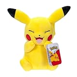 Pokémon PKW3080-20cm Plüsch - Pikachu, offizielles Plüsch