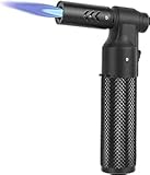 DMJJSD Küchenbrenner, Butan-Fackel, Feuerzeug, große Jet-Flamme, nachfüllbar, tragbar, Butan-Fackel, verstellbar, Mini-Lötlampe für Camping, Grill, Backen, kulinarisches Löten, Kochen, Schweißen,