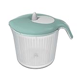 Biesse Pin-Up Salatschleuder, Kunststoff, grune, 18 x 24.8 x 20.5 cm