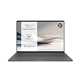 ASUS Zenbook A14 OLED UX3407RA-QD023W Copilot + PC, 35,6 cm (14 Zoll), WUXGA (Qualcomm Snapdragon X1E-78-100, 32GB RAM, 1TB SSD, Qualcomm Adreno GPU, Win 11 Home) isländisches Grau – Tec. QWERTY ESP