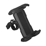 ABOOFAN Schocksicherer Mobiltelefonständer Lenker für Motor Fahrradhalterung Inhaber montieren Träger Handy, Mobiltelefon Fahrrad Telefon Halterung Telefonhalter Handyhalterung Abs Schwarz