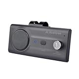 Avantree CK11 Kfz Bluetooth 5.0 Freisprecheinrichtung Freisprechanlage Car Kit für Sonnenblende, Lauter Lautsprecher, Siri Assistant Unterstützung, Lautstärkeregler, Auto Power On – Titan
