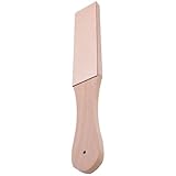 Leder-Streichriemen zum Schärfen, doppelseitiger ergonomischer Griff, Schleifwerkzeug für Küchenköche