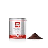 illy Gemahlener Kaffee für Espresso INTENSO, intensive Röstung - 125 g Dose (1er Pack)