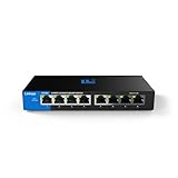 Linksys 8-Port, 2,5G Multi-Gig-Unmanaged Switch | Energieeffizientes Ethernet | Vollduplex-Durchflusskontrolle | Ideal für kleine und Heimbüros mit lüfterlosem Design und Metallgehäuse | Plug-and-Play