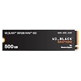 WD_BLACK SN7100 NVMe SSD 500 GB (High-Performance Gaming-Speicher, bis zu 6.800 MB/s Lesegeschwindigkeit, PCIe Gen4, Energieeffizienz) Für Desktop, Laptop & Handheld-Spielekonsolen
