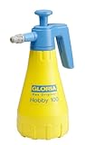 GLORIA Drucksprüher Hobby 100 | 1,0 L Sprühflasche | Gartenspritze mit verstellbarer Düse