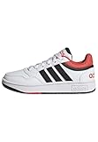 adidas Hoops Shoes Schuhe, Cloud White/core Black/Bright red, 39 1/3 EU