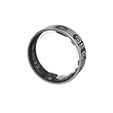 Wizvox 2025 Ring Smart Mit Anzeigebildschirm, Mit Herzfrequenz, SpO2, Schlafmonitoring, Schrittzähler und Kalorienzähler, Mehrere Sportmodi, Wasserdicht Dünnere, Für iOS/Android. R90727,Silver-#13