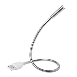 Flexibles USB-Licht, LED-Tastatur-Lampe, wiederaufladbar, verstellbarer Schlauch für Kinder, Mädchen, Jungen, Lesen von Büchern, Lernen