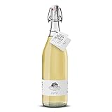 Brennerei Zur Alten Mühle - Alte Marille Fass-Edition - feine Marillen Spirituose in der klassischen Bügelflasche - milder Obstler fassgereift im Schwarzwald, 1 x 1,0 l
