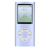 MP3-Player/MP4-Player, MP3-Musik-Player, HiFi-Sound, 1,8-Zoll-Farbbildschirm, Tragbarer Video-Musik-Player mit Elektronischer Buch-Sprachaufzeichnung für Studium, Unterhaltung,