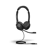 Jabra Evolve2 30 SE Kabelgebundenes Stereo-Headset mit Geräuschunterdrückung – verfügt über 2-Mikrofon-Anruftechnologie und USB-A-Kabel – funktioniert mit Allen führenden Unified