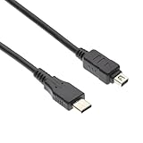 USB C zu Olympus Kamera Kabel – Schnellladung & Datenübertragung – Kompatibel mit Olympus Digitalkameras – Foto & Video Synchronisationskabel