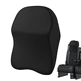 Vesone Kopfstütze für Autositze | Atmungsaktives Nackenkissen fürs Auto mit Memory-Effekt | Auto-Kissen-Rückseiten-Taillen-Kissen-Unterstützung für Auto-Spiel-Büro-Stuhl