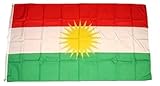 Fahne/Flagge Kurdistan 60 x 90 cm