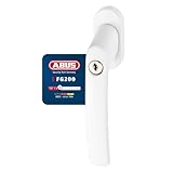 ABUS Abschließbarer Fenstergriff FG200 AB208-5er Set - Fensterknauf mit Druckzylinder, gleichschließend - ABUS-Sicherheitslevel 3-84581 - Weiß