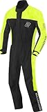 Bogotto Rain 1-Teiler Motorrad Regenkombi, schwarz/gelb, 2XL