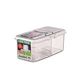 JINGYAN Bento-Box Kunststofffrische Kasten mit Deckeln, Food-Prep-Lunchbox, kann als Mikrowelle, Backofen, Gefrierschrank, Geschirrspüler verwendet Werden